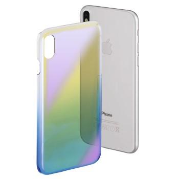 Cover Mirror Voor Apple Iphone X Geelblauw Hama hama kopen in de aanbieding