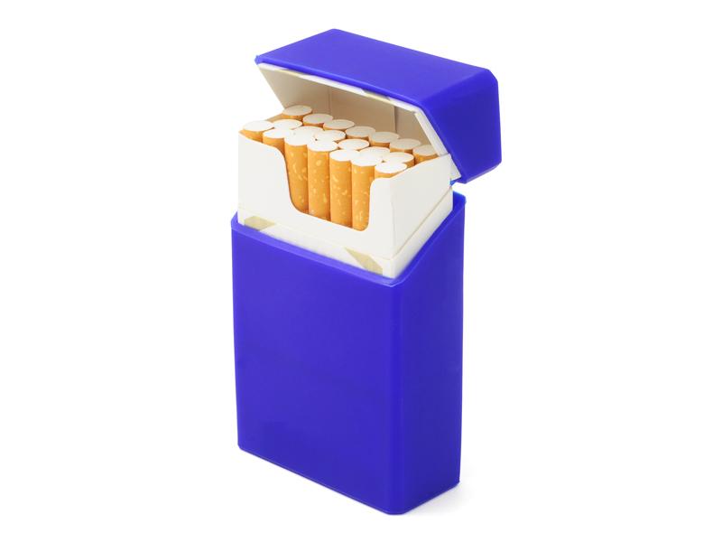 Case For Cigarettes Silicon Blue Kein Hersteller kein hersteller kopen in de aanbieding
