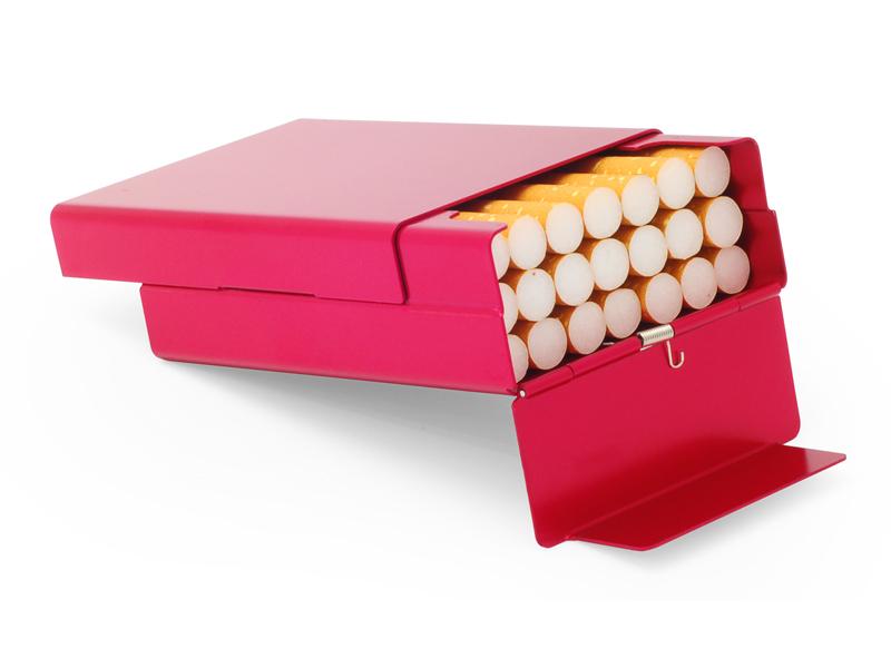 Case For Cigarettes Aluminium Red Kein Hersteller kein hersteller kopen in de aanbieding