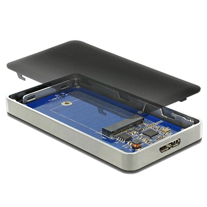 M.2 SSD naar USB Micro behuizing - Delock