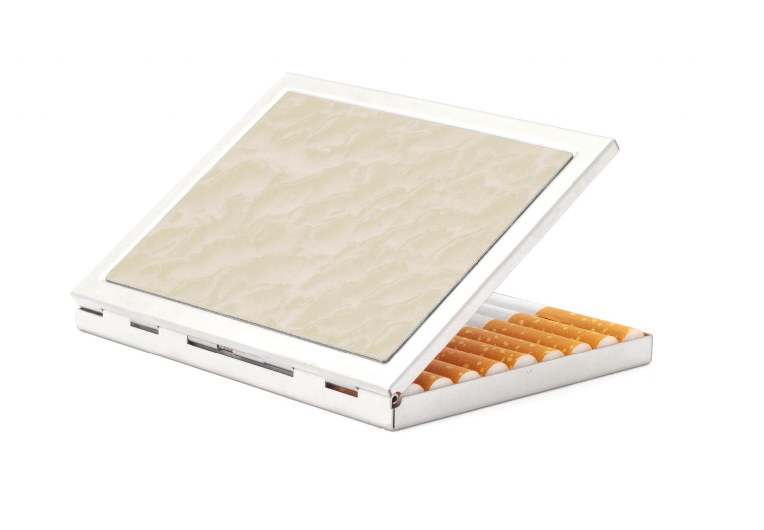 Case For 9 Cigarettes Metal Whitecreme 9 Kein Hersteller kein hersteller kopen in de aanbieding