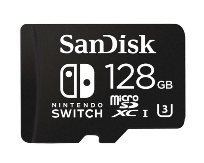 Micro SDXC geheugenkaart - Micro SDXC geheugenkaart, Merk: Sandisk - Extreme Gaming, Voor de Nintendo Switch, Leessnelheid: MB/s, Schrijfsnelheid: MB/s, Opslagcapaciteit: 128 GB.