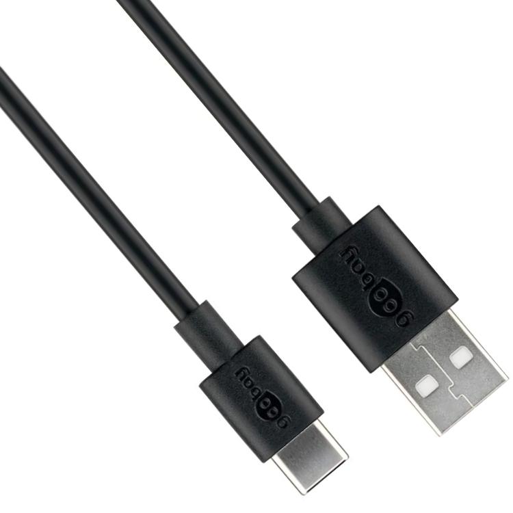 Dekbed Vaarwel Billy Goat USB C naar USB A kabel - Versie: USB 2.0 Aansluiting 1: USB C male  Aansluiting 2: USB A male Lengte: 2 meter