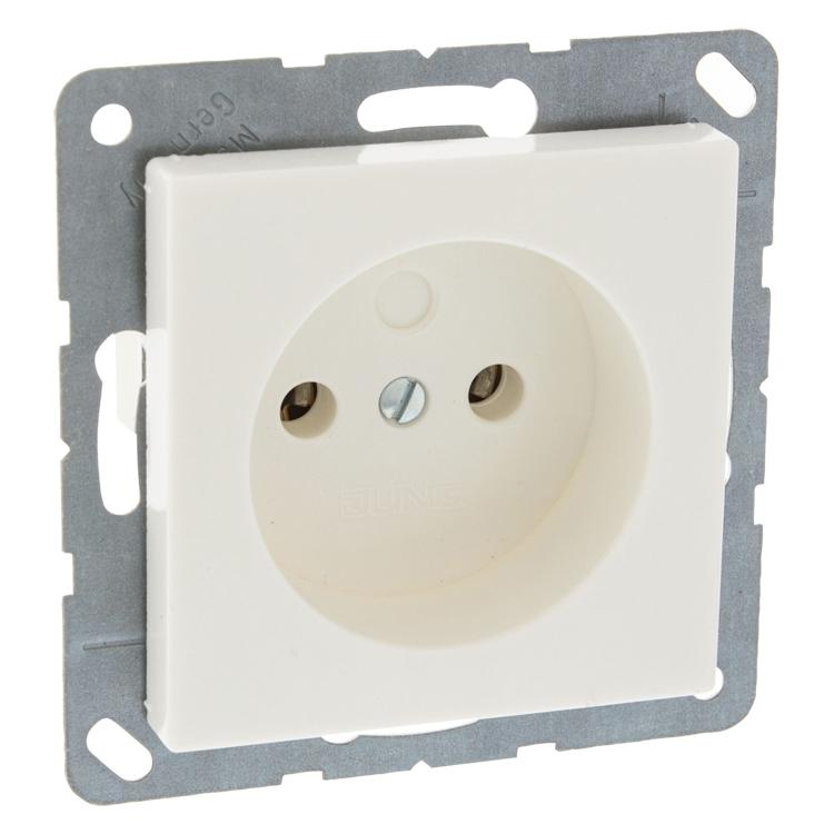Inbouw stopcontact 1-voudig Jung