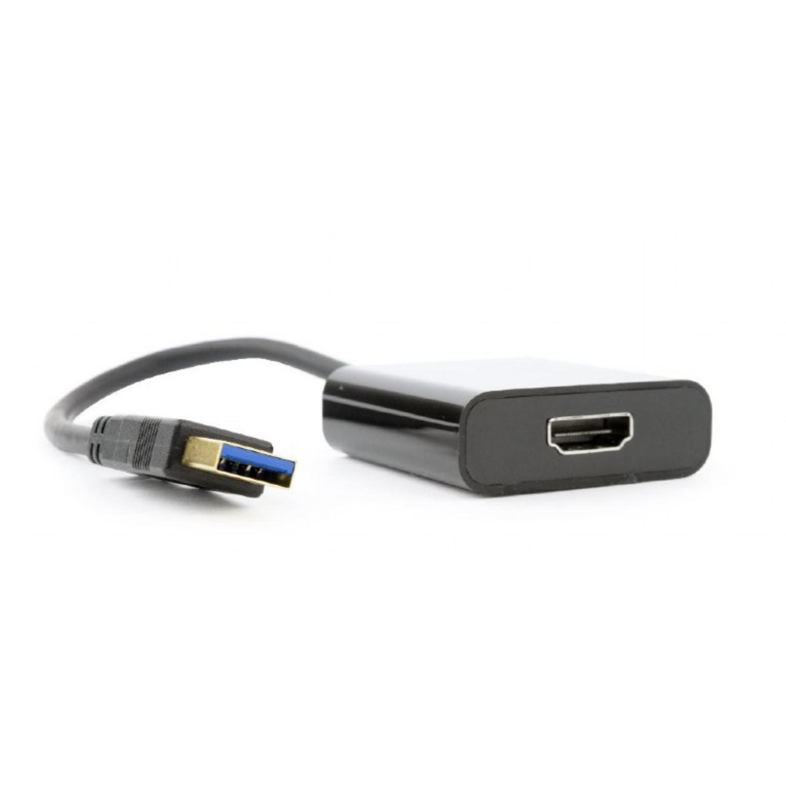 USB A naar omvormer - Aansluiting 1: USB male Aansluiting HDMI female Max. resolutie: Full HD@60Hz