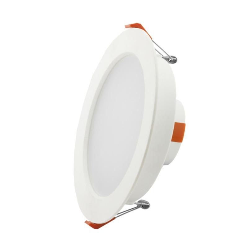 Avide LED Ceiling Lamp Recessed Panel Round 6W Plastic SMD2835 4000K - Avide