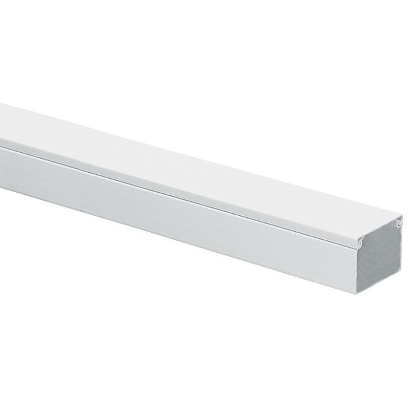 Kabelgoot 150cm – 40x40mm – PVC – Kabelkanaal voor Bekabeling Wegwerken