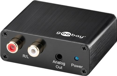 Optische Audio omvormer - Toslink en spdif - Goobay