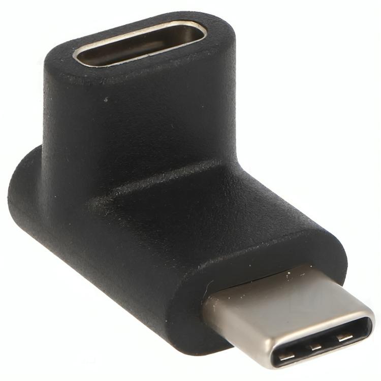 USB C verloopstekker - Versie: Gen 1x1 1: USB C male Aansluiting 2: USB C female haaks