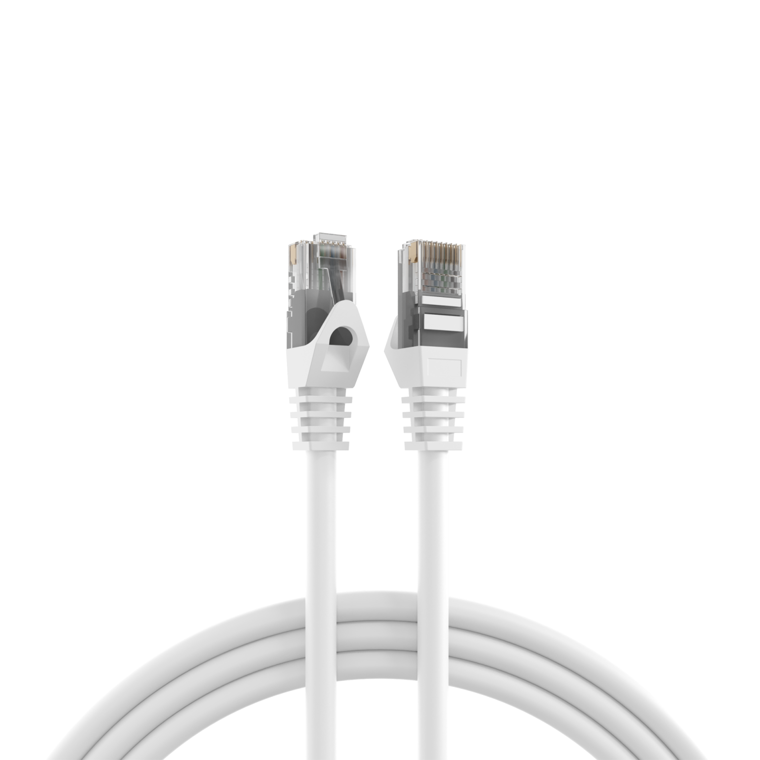 RJ45 Patch cable Cat.5e U/UTP LSZH, CCA, AWG24/7, white 7,5m - EFB