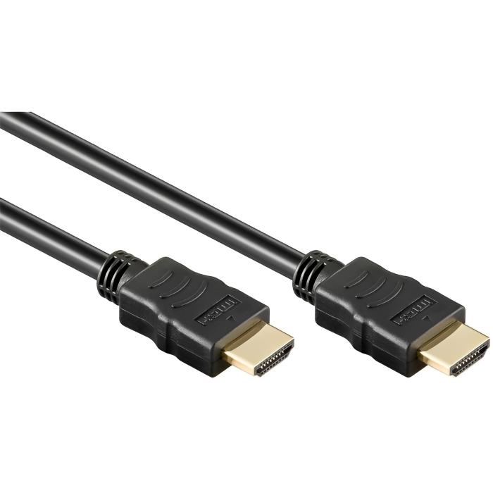 HDMI kabel - 2.0b - Premium High Speed Versie: 2.0b - Premium High Speed, Verguld: Ja, Aansluiting 1: HDMI A male, Aansluiting 2: HDMI A male, Lengte: 5 meter.