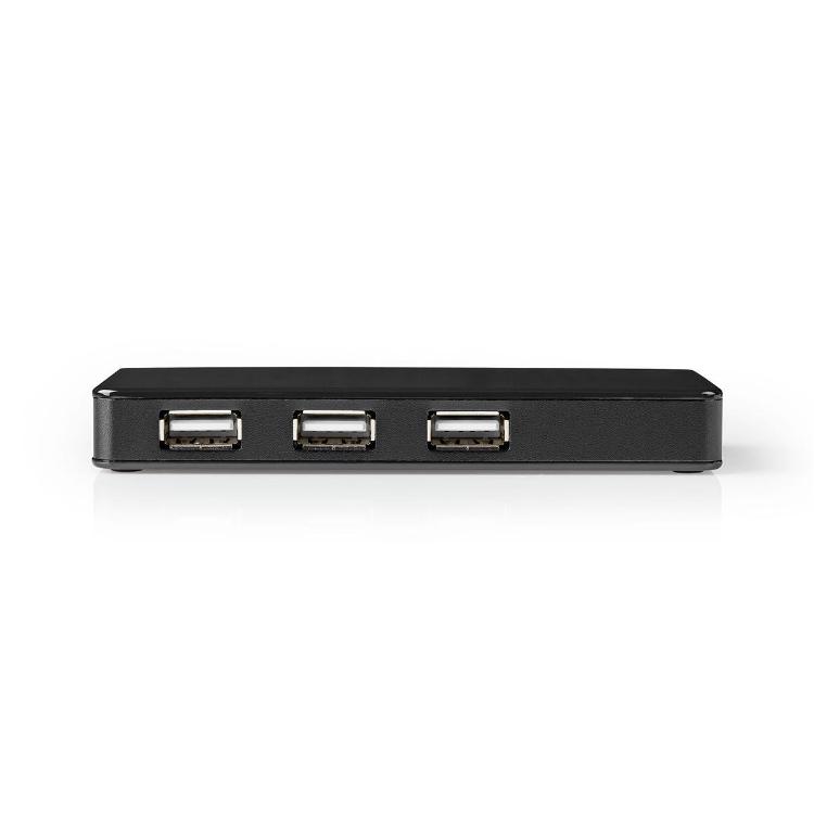 USB A splitter hub met 7 poorten en optionele externe voeding