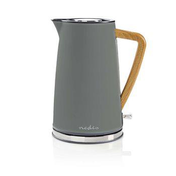Elektrische waterkoker 1,7 l Soft-touch Grijs