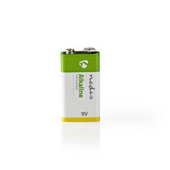 Alkaline batterij 9V 1 stuks Blister - Nedis