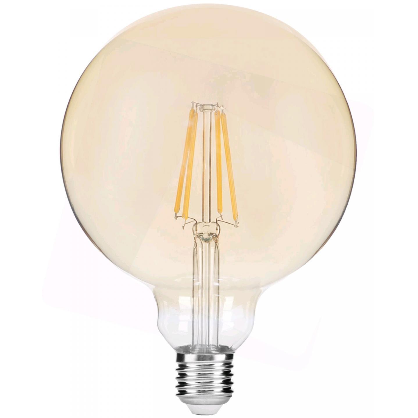 bagageruimte Discrepantie Raak verstrikt E27 filament led lamp - Type: E27 Lamptype: Led Vermogen: 8 Watt - 230 Volt  Lichtsterkte: 725 lumen Lichtkleur: Extra warm wit