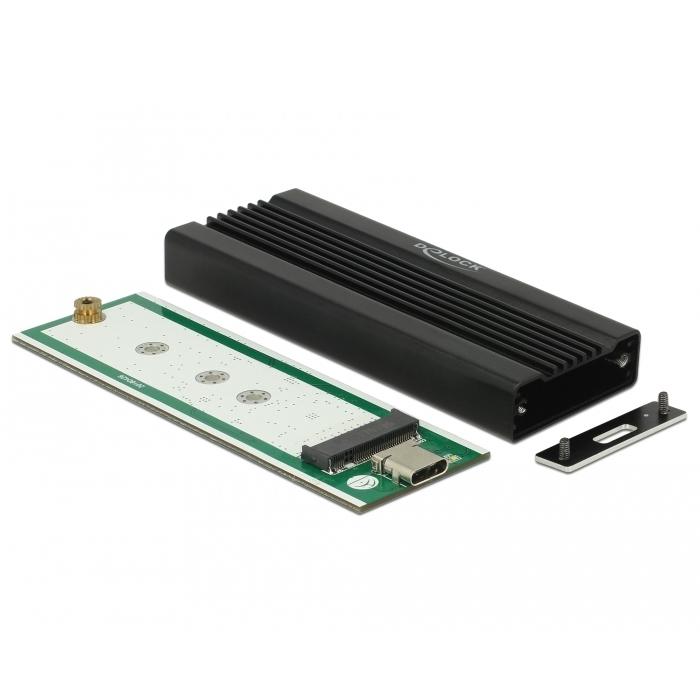 M.2 SSD naar USB C behuizing - Delock