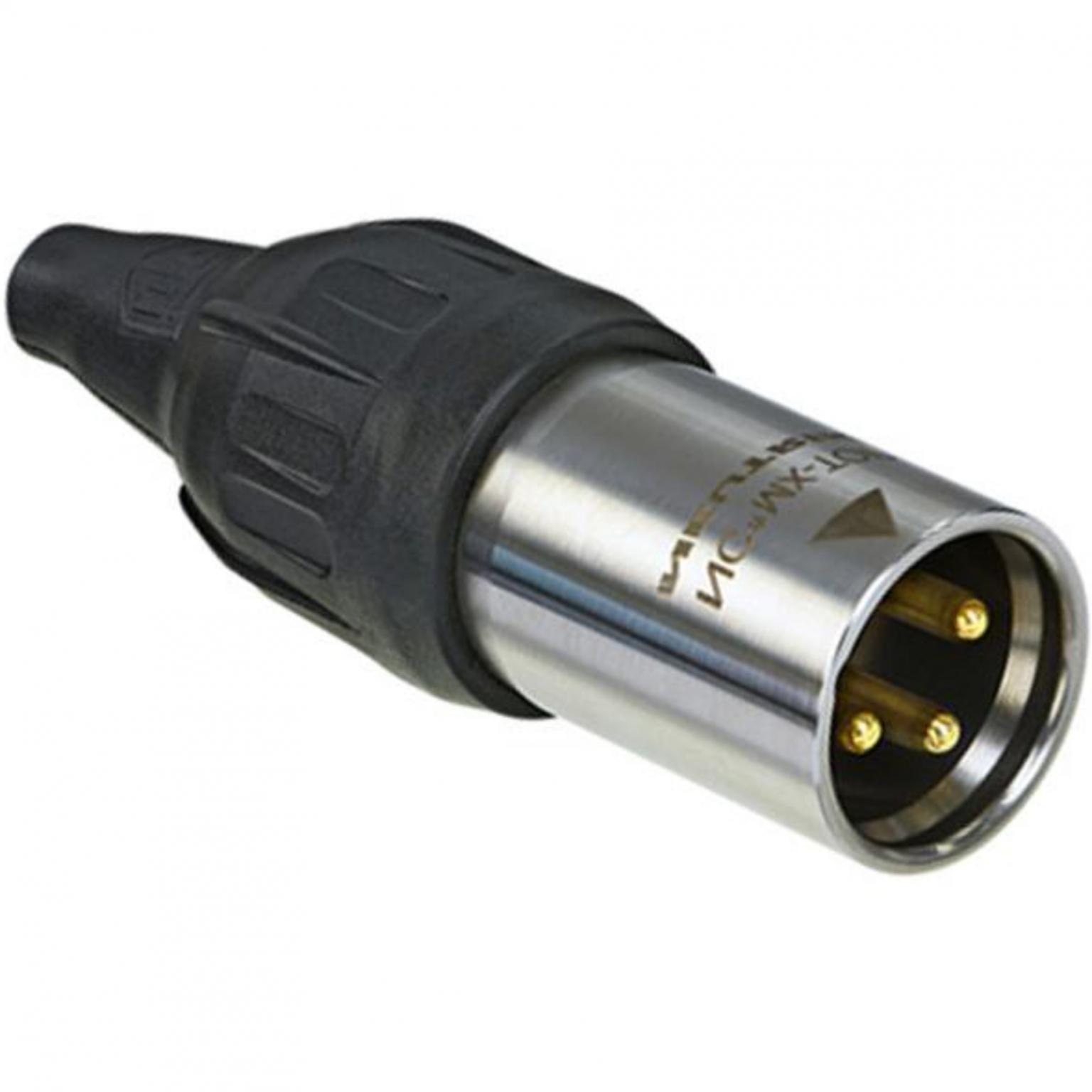 Neutrik NC3MX-TOP XLR kabeldeel male Neutrik Zwart