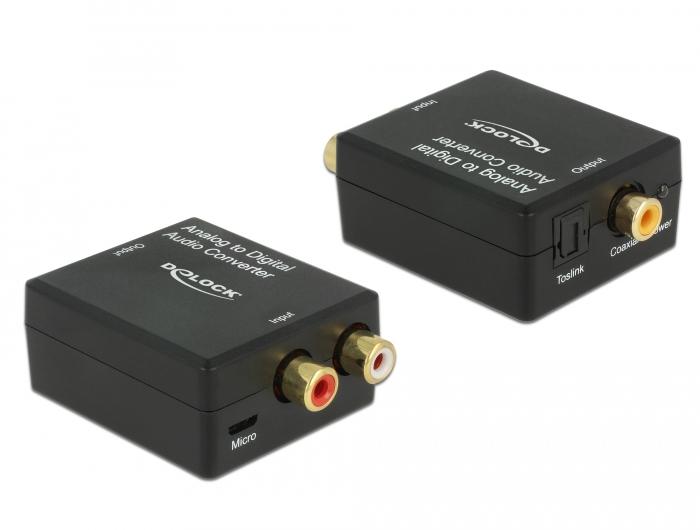 Delock Audio Konverter Analog > Digital HD