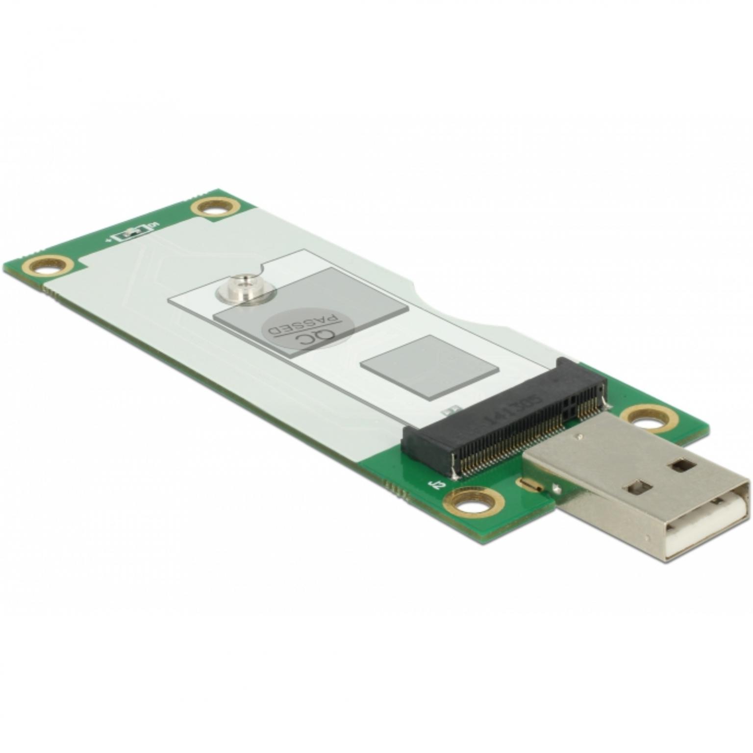 M.2 NGFF SSD naar USB 2.0 - Delock