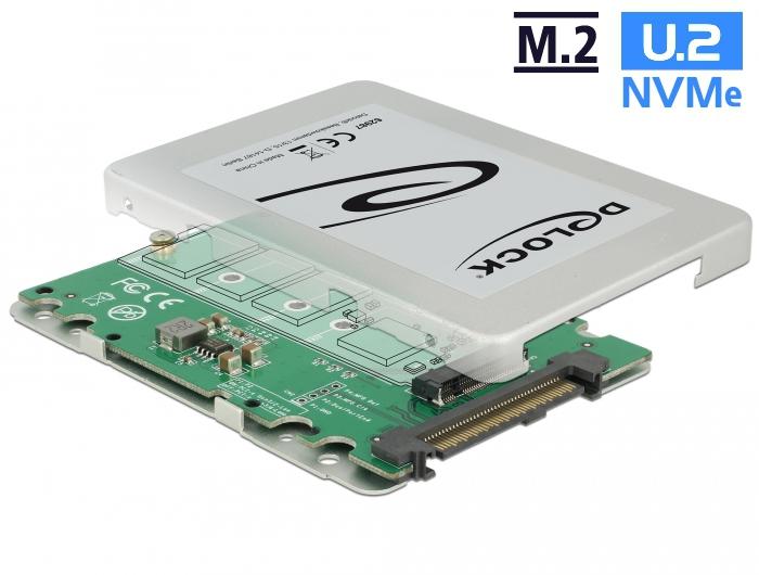 Delock 25A3 Konverter Je2 Sff 8639 M2 Nvme Key M delock kopen in de aanbieding Delock 25A3 Konverter Je2 Sff 8639 M2 Nvme Key M delock kopen in de aanbieding