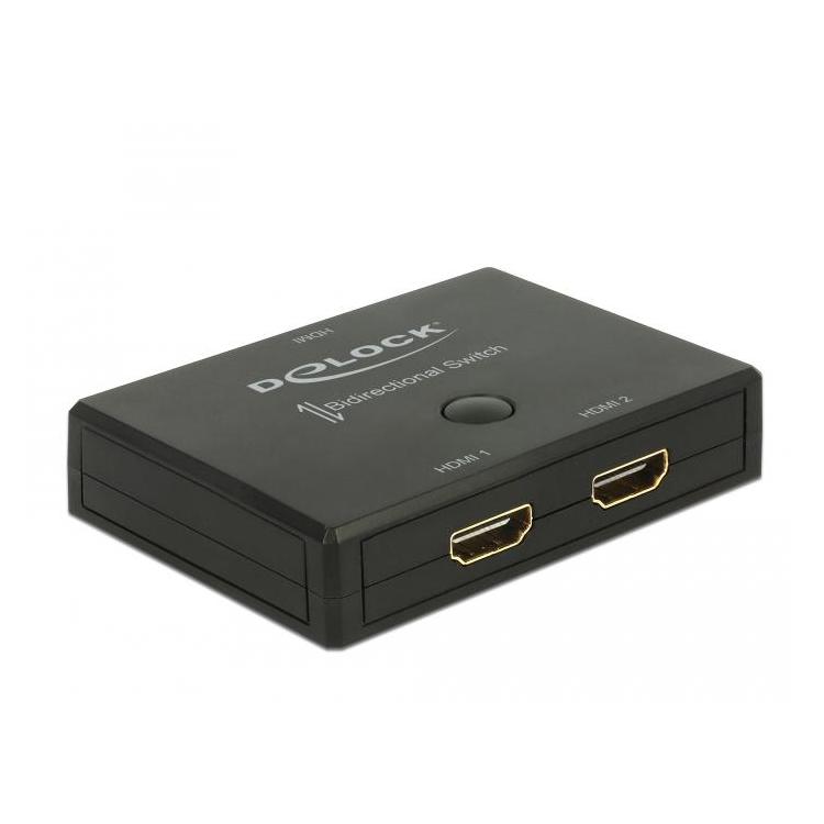 Delock Hdmi 2 1 Umschalter Bidirektional 4K 60 Hz delock kopen in de aanbieding