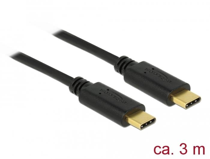 Delock Usb 20 Kabel Type C Zu C 3 M 3 A delock kopen in de aanbieding