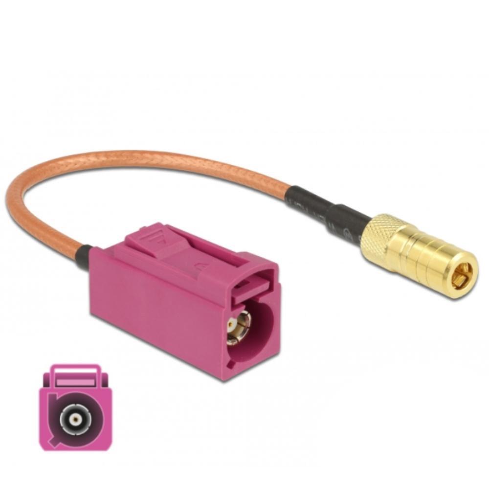 Delock Antennenkabel Fakra H Buchse Smb Rg 316 15 Cm delock kopen in de aanbieding