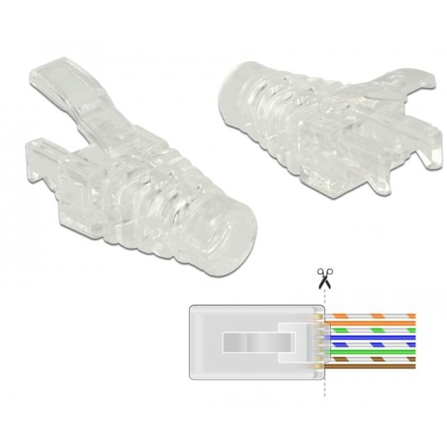 Delock Knickschutz voor RJ45 Crimp+Cut Stekker 20 St. - Delock