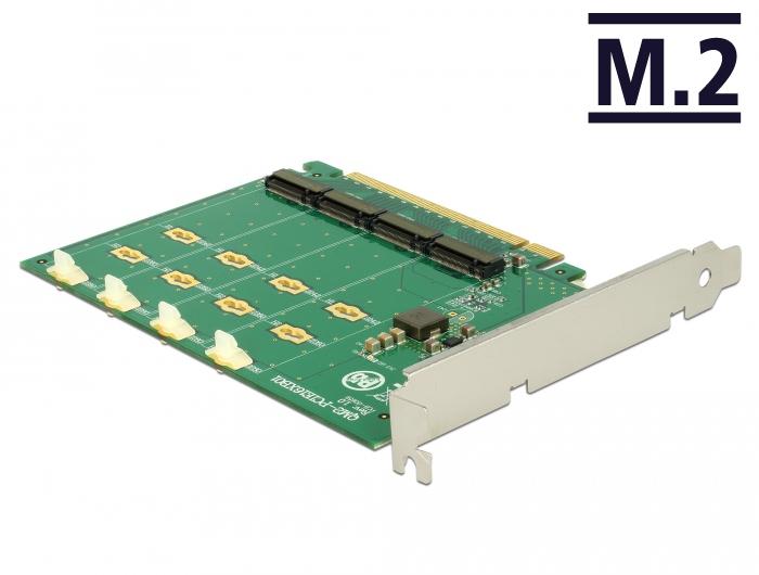 Delock Pci Express X16 Karte 4 X Intern Nvme M2 Key M A Bifurcati delock kopen in de aanbieding Delock Pci Express X16 Karte 4 X Intern Nvme M2 Key M A Bifurcati delock kopen in de aanbieding