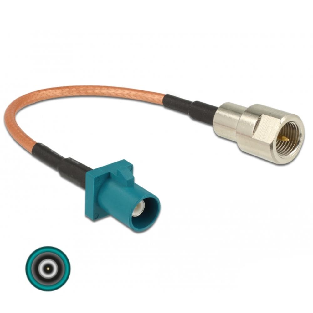 Delock Antennenkabel Fakra Z Stecker Fme Rg 316 15 Cm Delo delock kopen in de aanbieding