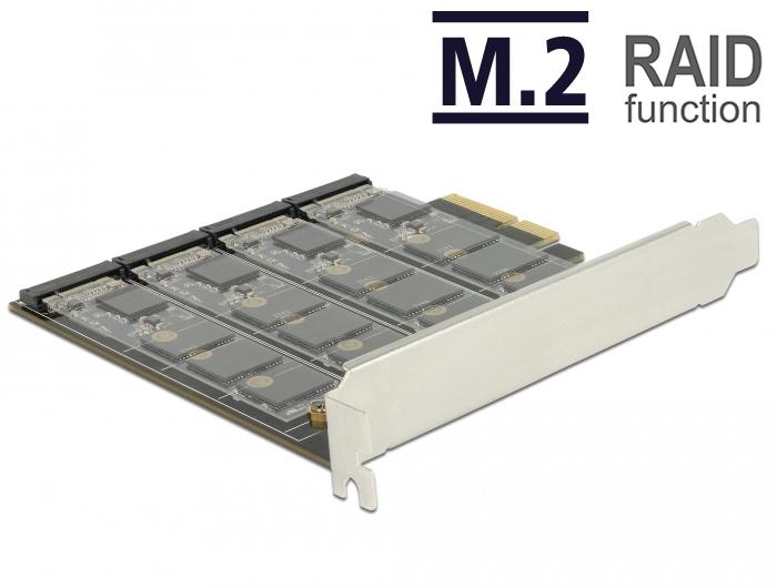 Delock Pci Express Karte 4 X Intern M2 Key B Mit Raid delock kopen in de aanbieding Delock Pci Express Karte 4 X Intern M2 Key B Mit Raid delock kopen in de aanbieding
