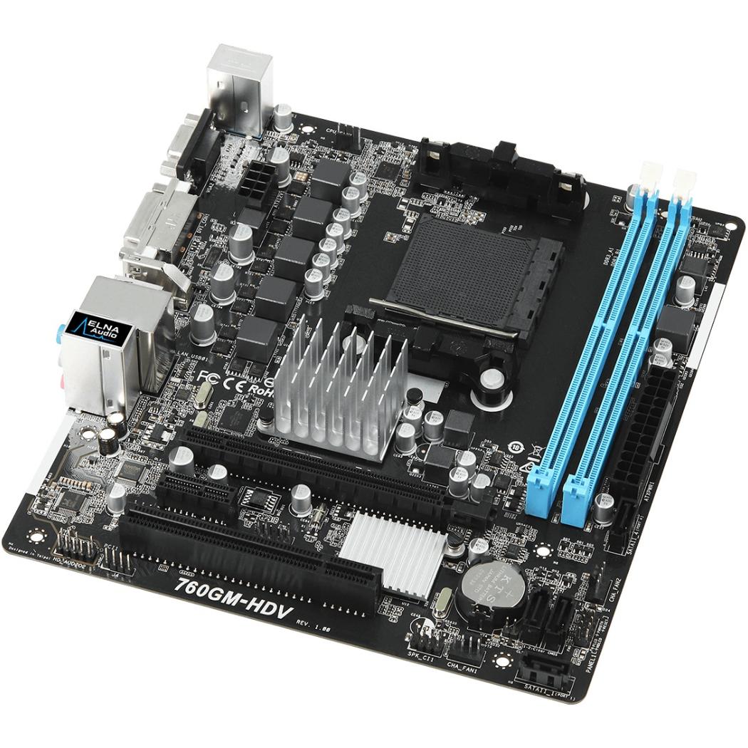 760gm hdv asrock не запускается