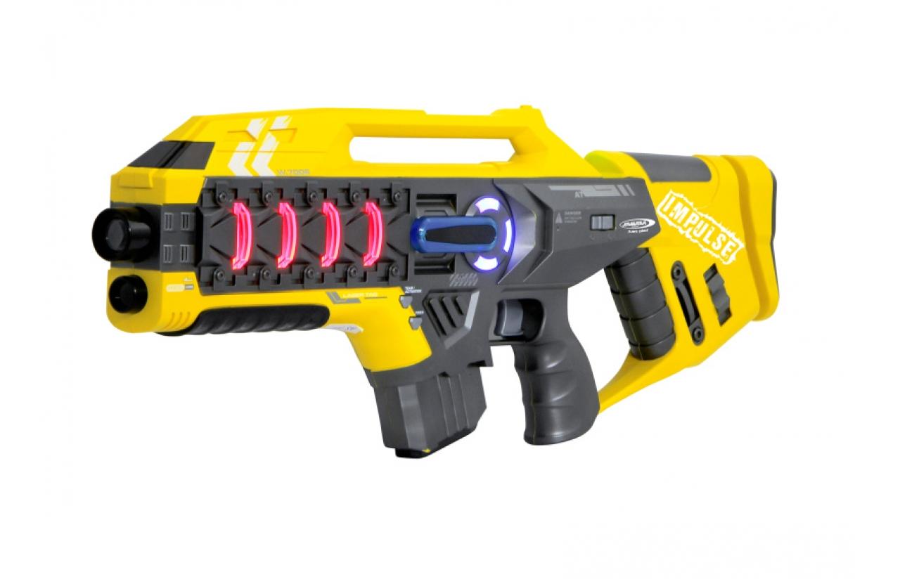 Jamara Impulse Laser Gun - Rifle Set gelb/rotün