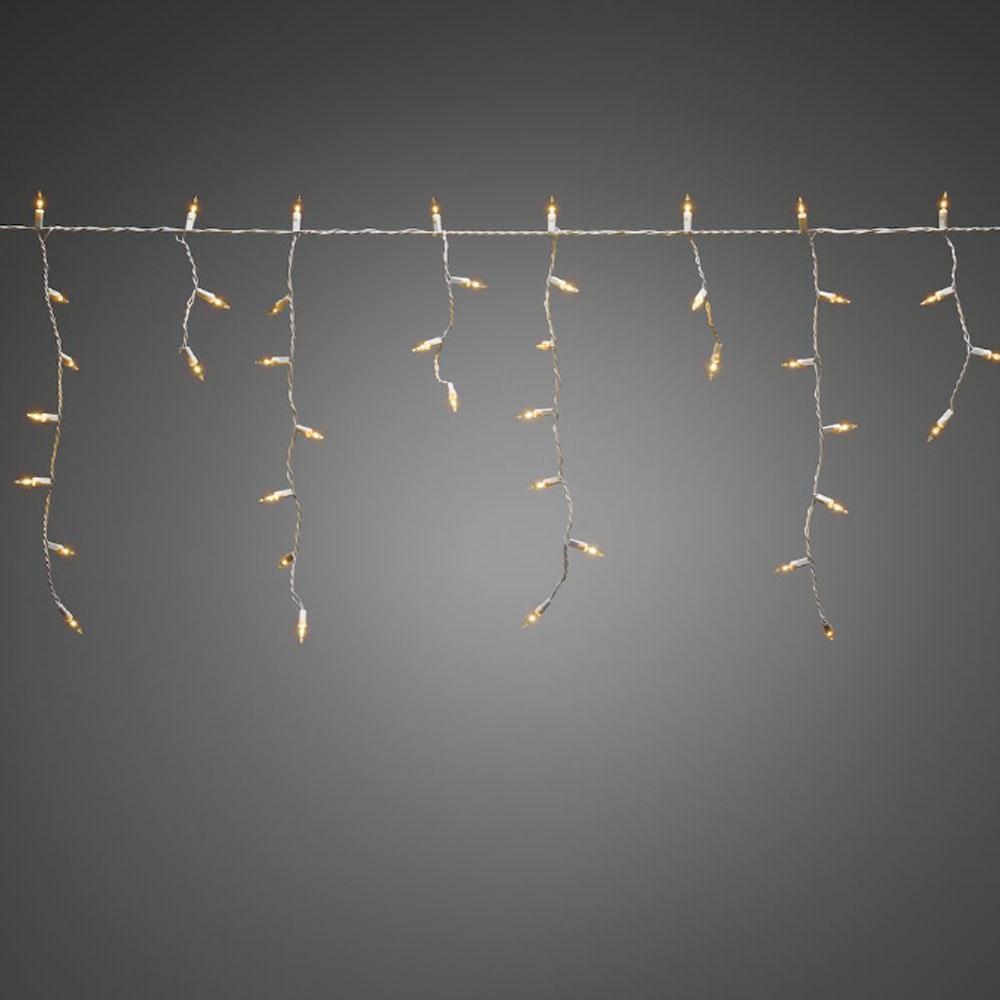 Ijspegelverlichting - led kerstverlichting buiten en binnen - 400 leds - 1000x36 cm - extra warm wit