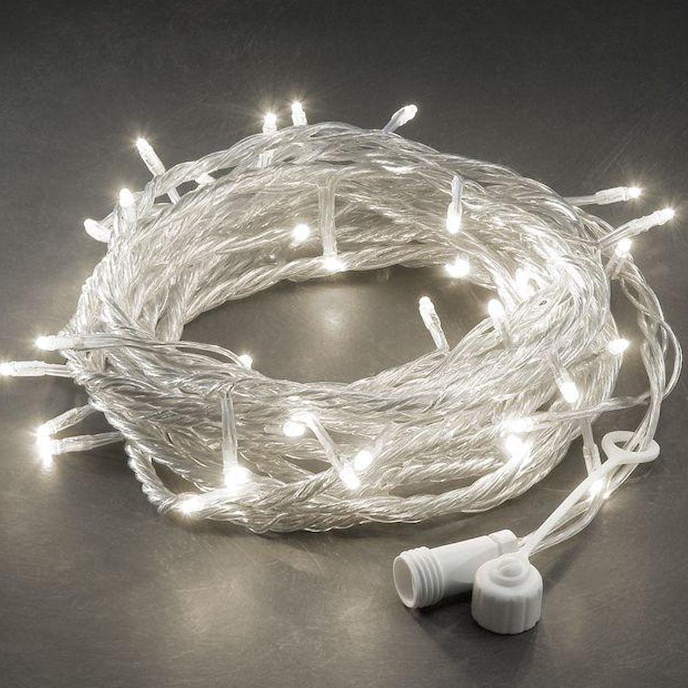 Led lichtsnoer kerstboomverlichting - buiten en binnen - 100 lampjes - 10 meter - dimbaar - warm wit