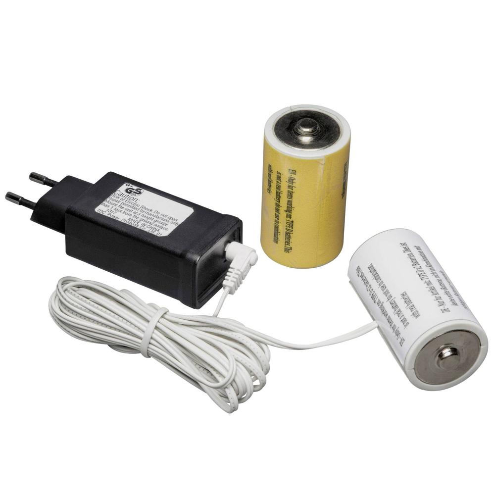 Batterijadapter - kerstverlichting binnen - 3 meter - incl. batterij en transformator