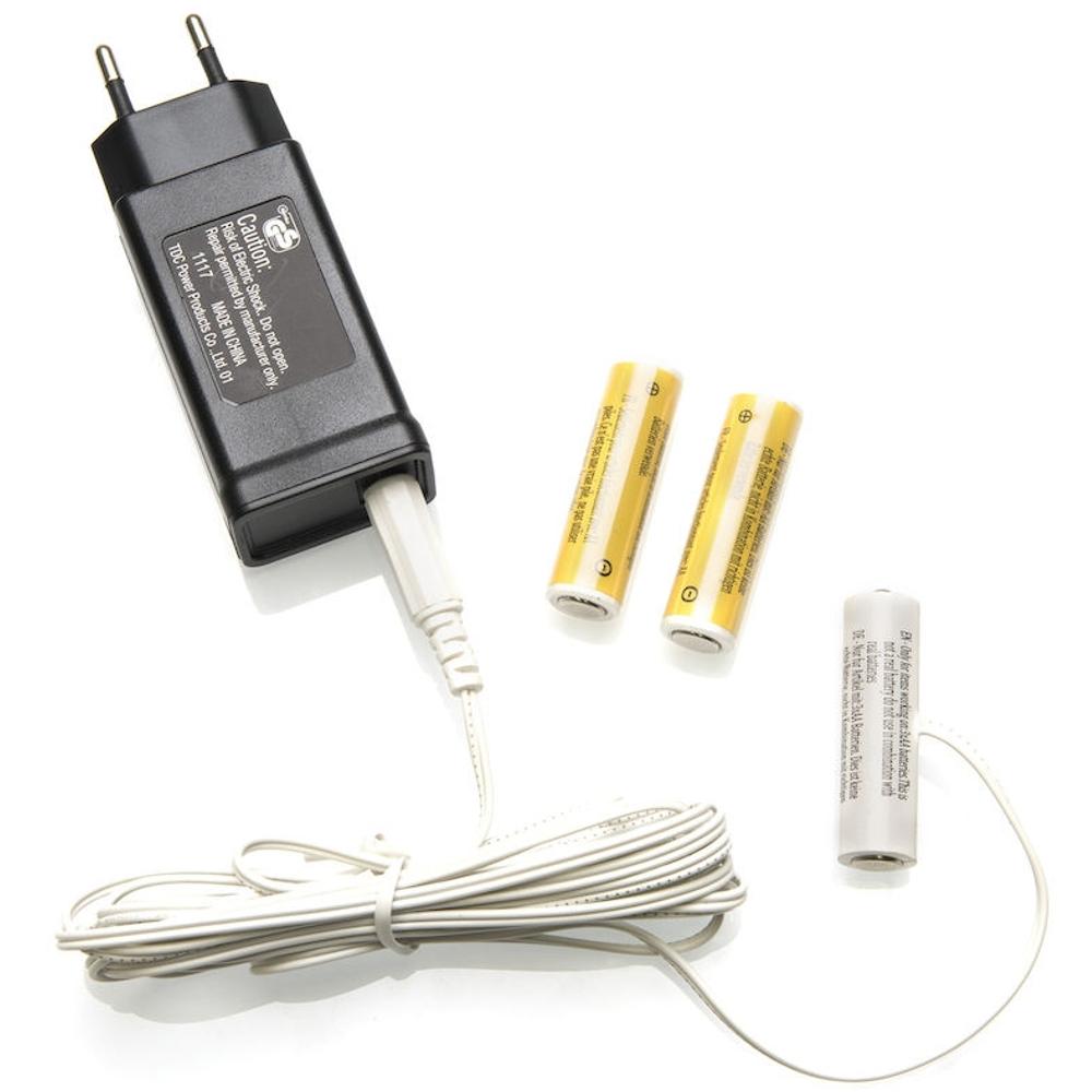 adapter - 3x AA - Soort: Batterij Vervangt: 3x AA Voltage: 1.5V Toepassing: Binnen Voeding: Netstroom Kabellengte: meter