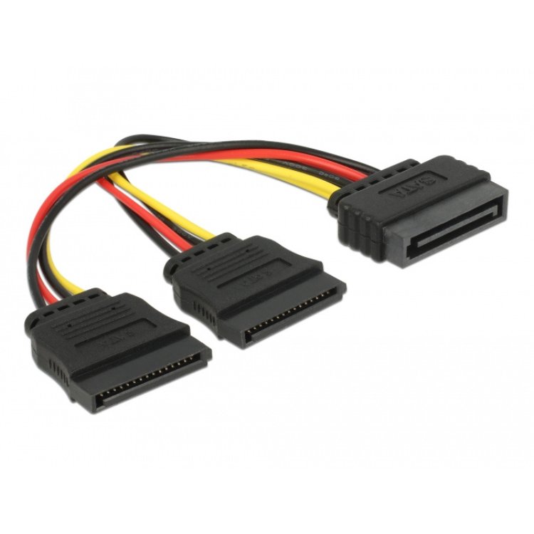 Delock Kabel Power Sata 15 Pin 2 X Hdd A Gerade delock kopen in de aanbieding Delock Kabel Power Sata 15 Pin 2 X Hdd A Gerade delock kopen in de aanbieding