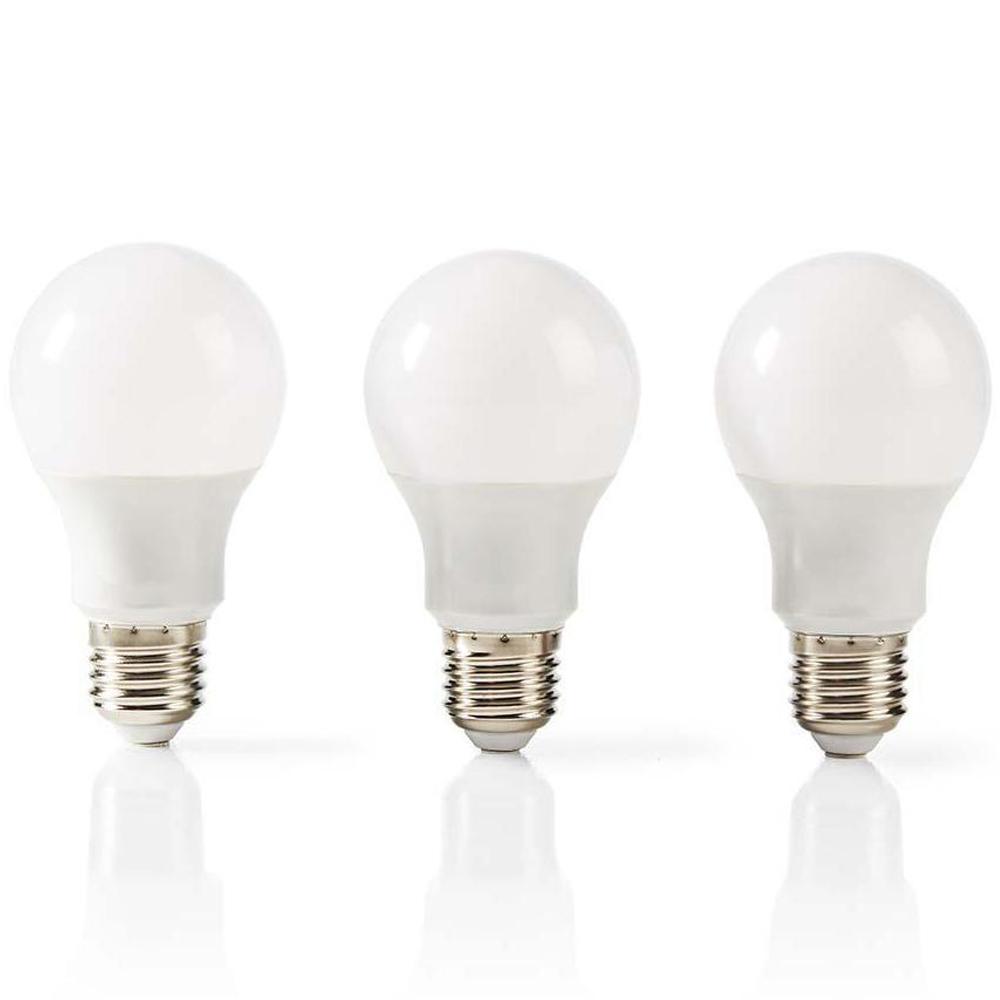 E27 LED-lamp - 470 lumen - 3-pack - Nedis