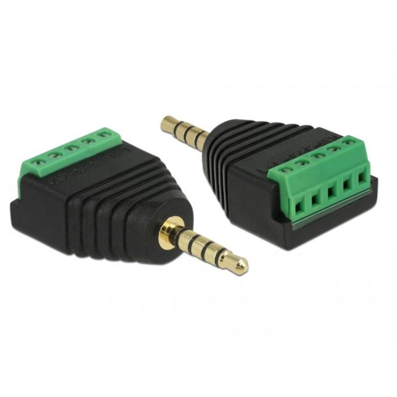 Delock Adapter Klinkenstecker 35 Mm Zu Terminalblock 5 Pin delock kopen in de aanbieding Delock Adapter Klinkenstecker 35 Mm Zu Terminalblock 5 Pin delock kopen in de aanbieding