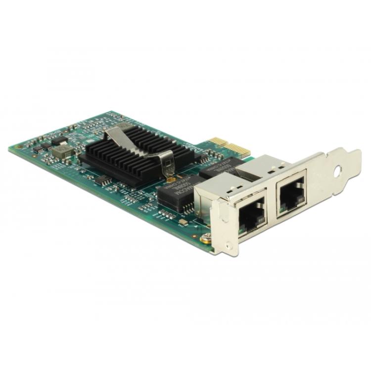 Delock PCI Express-kaart > 2 x Gigabit LAN - Delock