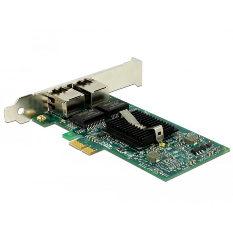 Delock PCI Express-kaart > 2 x Gigabit LAN - Delock