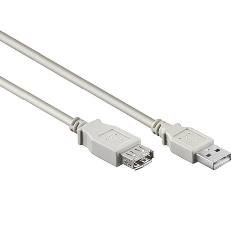   USB A naar USB A  - Verlengkabel  - USB 2.0