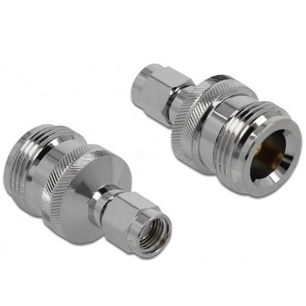 Delock Adapter N Buchse Zu Rp Sma Stecker 10 Ghz delock kopen in de aanbieding