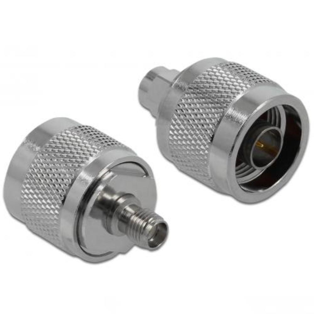 Delock Adapter N Stecker Zu Rp Sma Buchse 10 Ghz delock kopen in de aanbieding