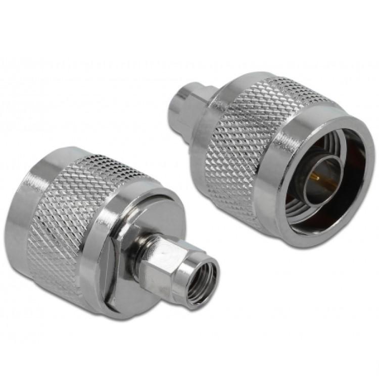 Delock Adapter N Stecker Zu Rp Sma 10 Ghz delock kopen in de aanbieding