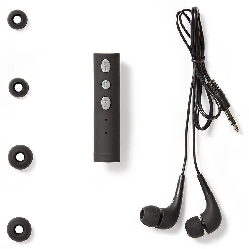 Adapter voor hoofdtelefoon | Bluetooth® | Ingebouwde microfoon - je het ook zo beu dat je headset-kabel in de knoop raakt terwijl je lekker naar favoriete muziek luistert? van
