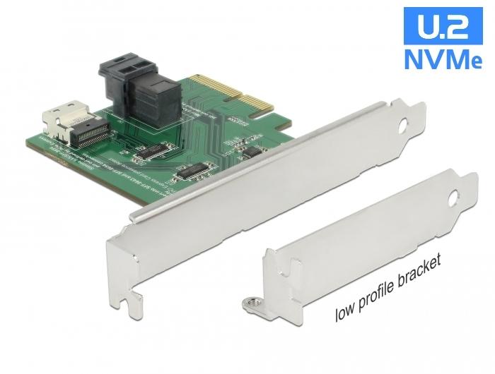 Delock Pci Express X4 Karte Je2 Nvme Zu 1 X Intern Sff 8654 4I 1 X delock kopen in de aanbieding Delock Pci Express X4 Karte Je2 Nvme Zu 1 X Intern Sff 8654 4I 1 X delock kopen in de aanbieding