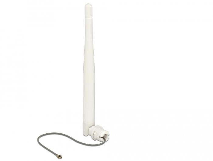 Delock Wlan 80211 Bgn Antenne Mhf Stecker 3 Dbi Omnidirektional 11 delock kopen in de aanbieding