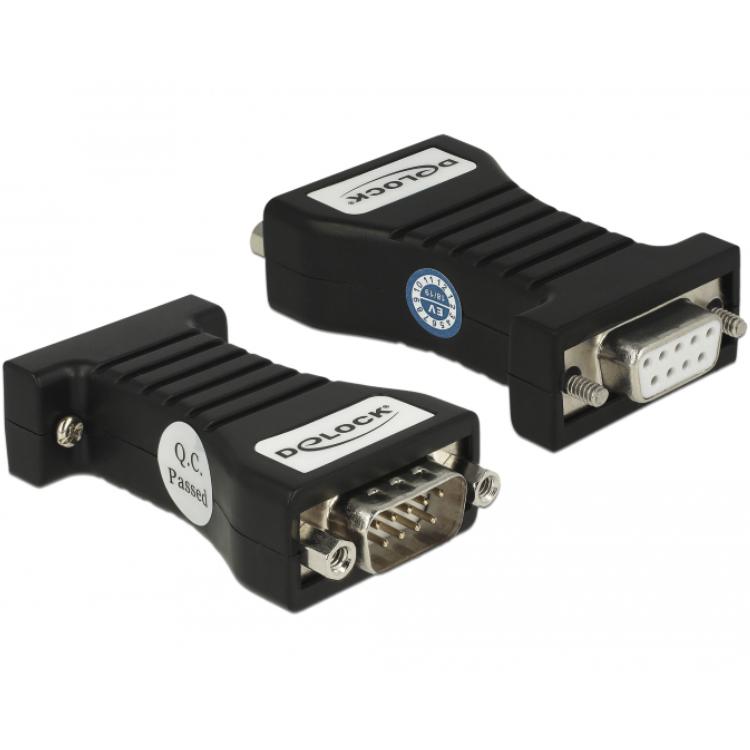 Delock Isolator 1 X Seriell Rs 232 Db9 Buchse Zu 1 X Rs Db delock kopen in de aanbieding